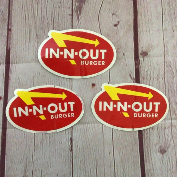 Vintage 2002 In-N-Out Burger Collectible XXL T-Shirt Sealed in Bag with Stickers - Picture 4 of 5